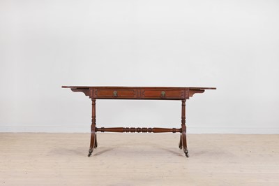 Lot 498 - A Regency mahogany sofa table