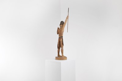 Lot 386 - A 'scare-devil' or kareau figure