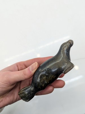 Lot 83 - A collection of inuit stone carvings