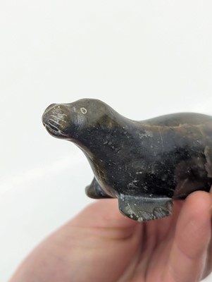 Lot 83 - A collection of inuit stone carvings