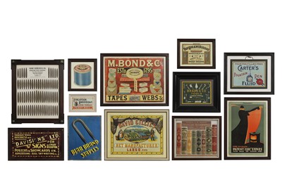 Lot 143 - Twelve various advertising signs