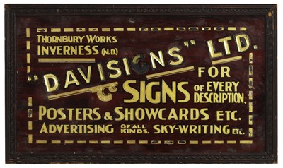 Lot 143 - Twelve various advertising signs