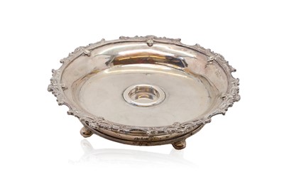 Lot 39 - A silver stand