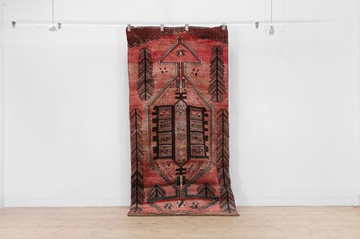 Lot 620 - A Persian Lori wool rug