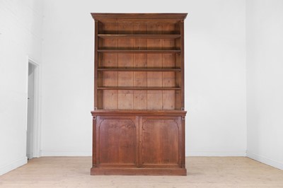 Lot 121 - A Regency-style oak bookcase