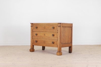 Lot 60 - A neoclassical fruitwood commode