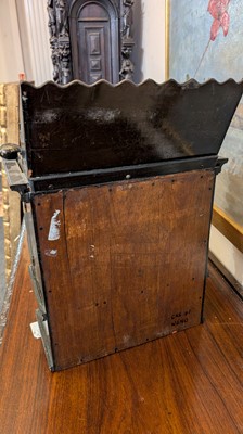 Lot 152 - A small ivory-inlaid rosewood writing cabinet