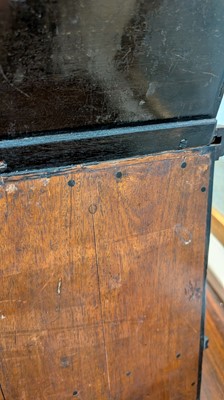 Lot 152 - A small ivory-inlaid rosewood writing cabinet