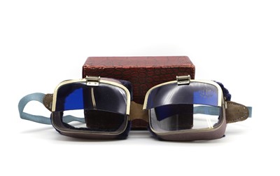Lot 27 - A pair of goggles by BI-LUM of France