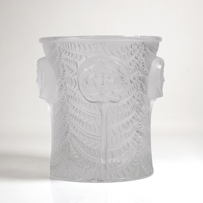 Lot 144 - A Lalique 'Psyche' wine cooler