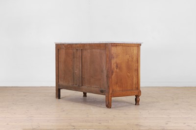 Lot 99 - A neoclassical fruitwood commode
