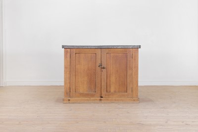 Lot 63 - An oak cupboard