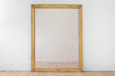 Lot 91 - A giltwood pier mirror