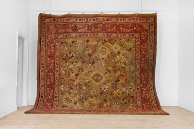 Lot 695 - A Donegal Oushak wool carpet