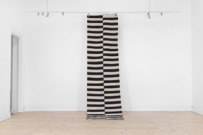 Lot 509 - A modernist flat-weave wool runner