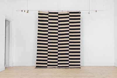 Lot 198 - A flat-weave wool rug