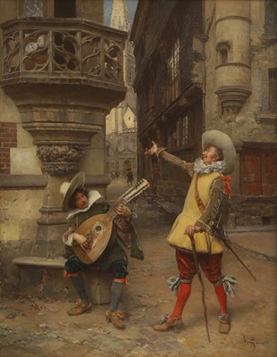 Lot 276 - Ludovico Marchetti (Italian, 1853-1909)
