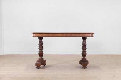 Lot 500 - A George IV rosewood centre table in the manner of Gillows