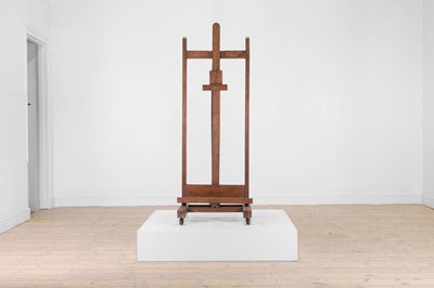 Lot 225 - A beech studio easel by Lefranc et Cie of Paris