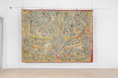 Lot 150 - An Oudenaarde-style tapestry