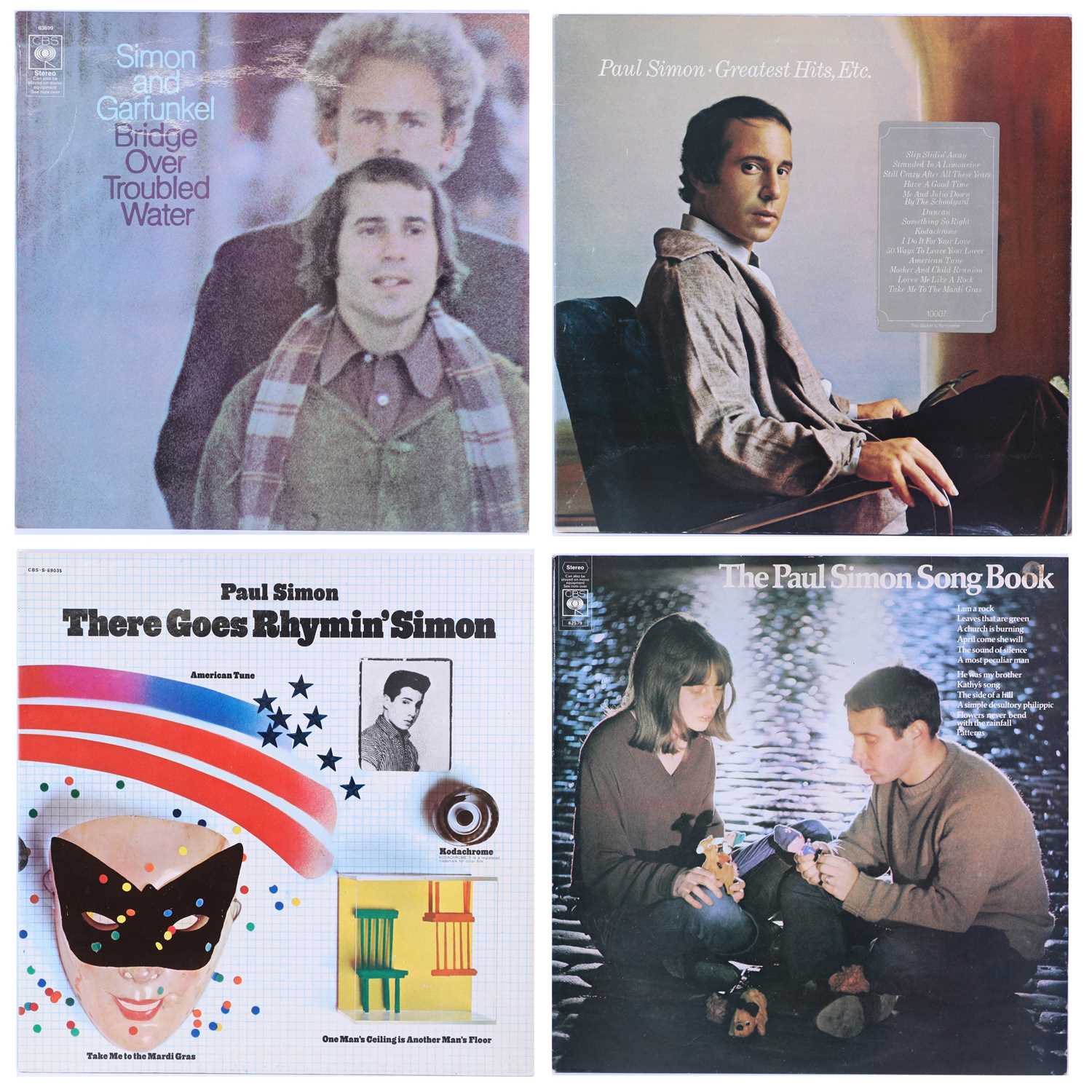 貴重　サイモンとガーファンクル　1982年　コンサートパンフ　イギリス Lot 26 - Simon and Garfunkel, Paul Simon and Art