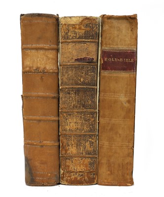 Lot 299 - BIBLES, etc