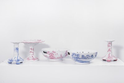 Lot 588 - A group of tin-glazed ceramics by Isis Ceramics