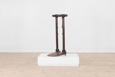 Lot 107 - A Regency mahogany bootjack