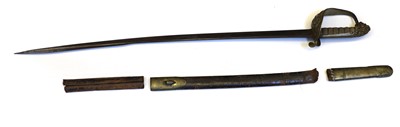Lot 142 - A naval officer's sword