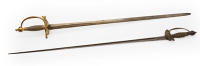 Lot 144 - A European small sword and a Grenadier Guards officer's dress sword