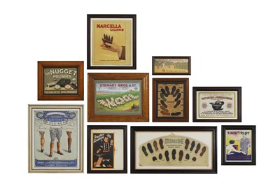 Lot 141 - Ten various menswear advertising pictures