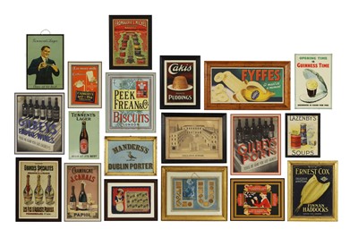 Lot 142 - Nineteen various food and drink advertising pictures