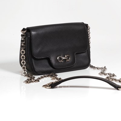 Lot 474 - A Salvatore Ferragamo 'Luciano' mini crossbody bag