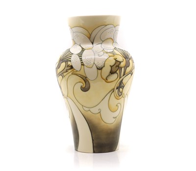 Lot 286 - A Moorcroft pottery 'Cow Paisley' pattern vase