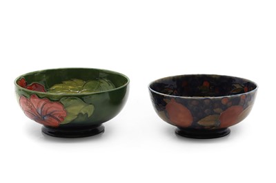 Lot 288 - Two William Moorcroft pottery bowls