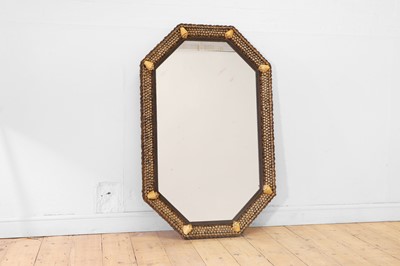 Lot 562 - A shell-encrusted pier mirror attributed to Anthony Redmile