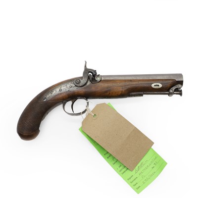 Lot 123 - A Burrow of Preston percussion pistol