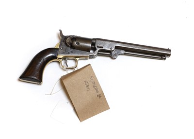 Lot 130 - A Colt model 1849 pocket revolver