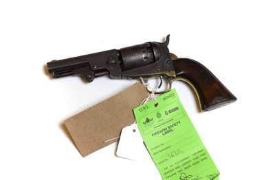 Lot 128 - A Colt Manhattan percussion six-shot revolver