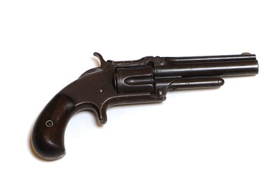 Lot 184 - A Smith and Wesson five shot pistol