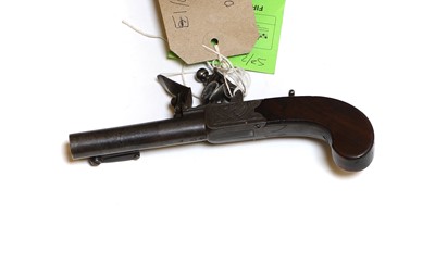 Lot 149 - A flintlock single barrel pistol