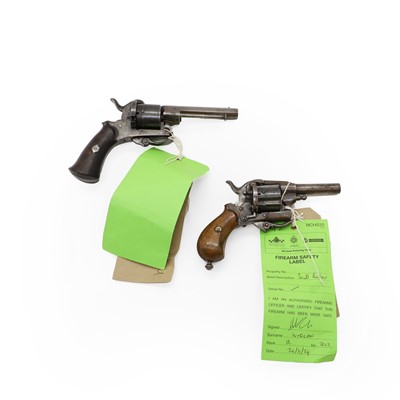 Lot 174 - A pinfire revolver