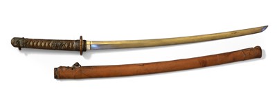 Lot 122 - A Japanese WW2 Officer's Shin Gunto katana
