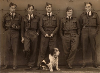 Lot 75 - A rare group WWII medals and ephemera, awarded to Air Commodore ‘Vic’ Willis MBE DSO DFC RAF
