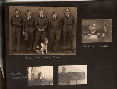 Lot 75 - A rare group WWII medals and ephemera, awarded to Air Commodore ‘Vic’ Willis MBE DSO DFC RAF