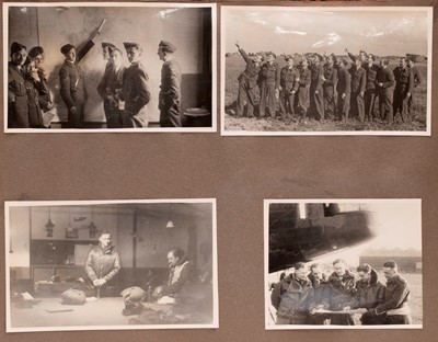 Lot 75 - A rare group WWII medals and ephemera, awarded to Air Commodore ‘Vic’ Willis MBE DSO DFC RAF