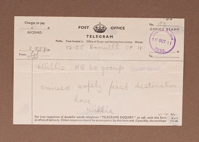 Lot 75 - A rare group WWII medals and ephemera, awarded to Air Commodore ‘Vic’ Willis MBE DSO DFC RAF