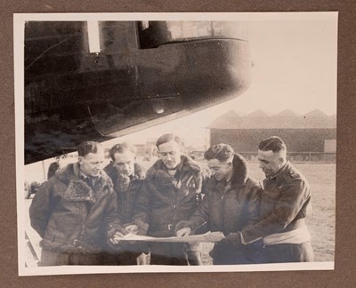 Lot 75 - A rare group WWII medals and ephemera, awarded to Air Commodore ‘Vic’ Willis MBE DSO DFC RAF