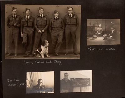 Lot 75 - A rare group WWII medals and ephemera, awarded to Air Commodore ‘Vic’ Willis MBE DSO DFC RAF
