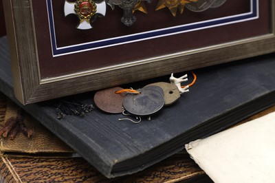 Lot 75 - A rare group WWII medals and ephemera, awarded to Air Commodore ‘Vic’ Willis MBE DSO DFC RAF